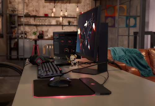 MONITOR HP OMEN 24.5 GAMING NEGRO Z7Y57AA | 0190781396475 imagen 6