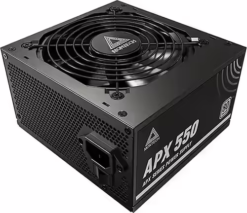 Montech APX550 unidad de fuente de alimentación 550 W 20+4 pin ATX ATX Negro | 4710562741087 imagen 2