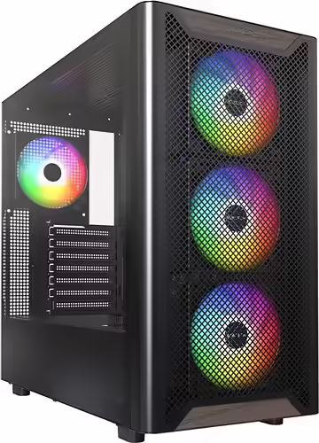 Montech XR Wood Midi Tower Negro | XR WOOD (B) | 4710562749434 imagen 2