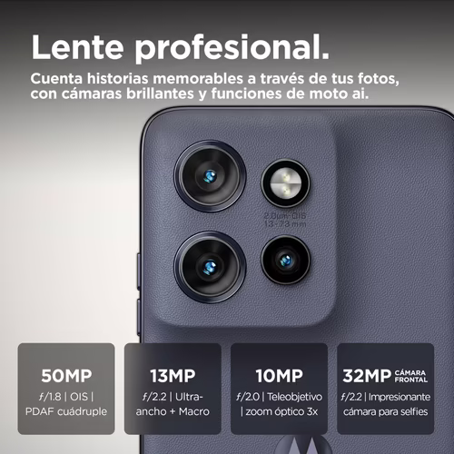 Motorola Edge 50 Neo 5G 12/512Gb Gris Smartphone | PB310003SE | 0840023268076 imagen 5