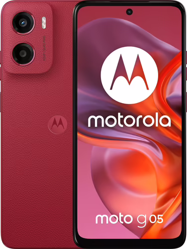 Motorola moto G05 4/128Gb Rojo Smartphone | PB6L0009ES | 0840023284908 imagen 2