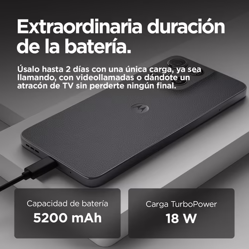 Motorola moto g15 8/128Gb Gris Smartphone | PB6E0007SE | 840023281099 imagen 8