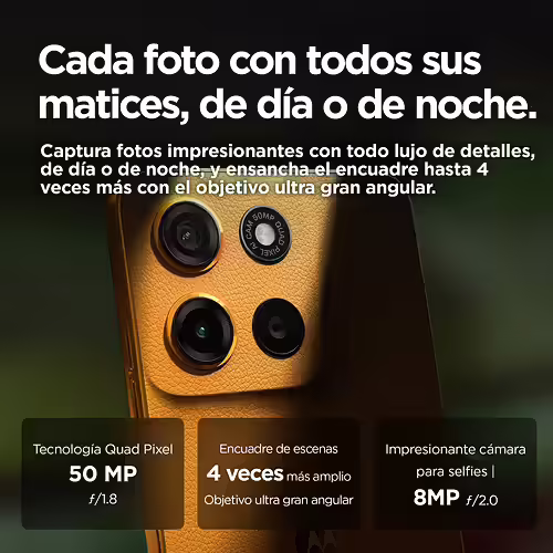 Motorola moto G15 8/256Gb Naranja Smartphone | PB6E0019ES | 0840023284984 imagen 7