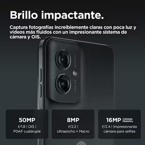 Motorola moto g55 5G 8/256Gb Gris Smartphone | PB5U0013SE | 840023276460 imagen 6