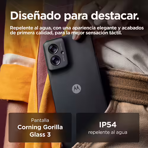 Motorola moto g55 5G 8/256Gb Gris Smartphone | PB5U0013SE | 840023276460 imagen 7