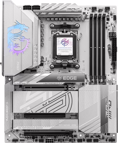 MSI MPG X870E EDGE TI WIFI placa base AMD X870E Zócalo AM5 ATX | 4711377290630 imagen 2