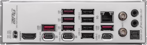 MSI MPG X870E EDGE TI WIFI placa base AMD X870E Zócalo AM5 ATX | 4711377290630 imagen 5