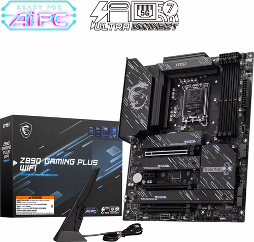 MSI Z890 GAMING PLUS WIFI placa base Intel Z890 LGA 1851 (Socket V1) ATX | 4711377257718 imagen 5