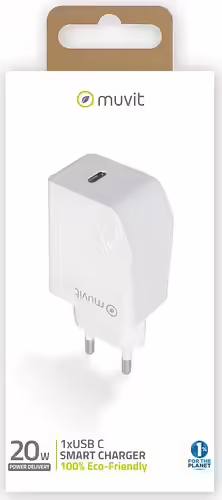Muvit MCACC0012 cargador de dispositivo móvil Universal Blanco Corriente altern | 3663111153576 imagen 3