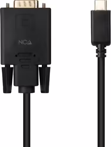 Nanocable Cable Conversor USB-C/M a VGA/M, 1.8 m, Negro | 10.15.5202 | 8433281015296 imagen 2