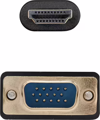 Nanocable Cable conversor VGA/M a HDMI/M, Negro, 1.8m | 10.15.4602 | 8433281016361 imagen 3