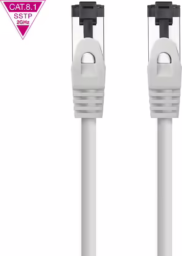 Nanocable Cable de Red Latiguillo Cat.8.1 2GHz LSZH SSTP AWG26, Gris, 7 m | 10.20.2007 | 8433281016088 imagen 3