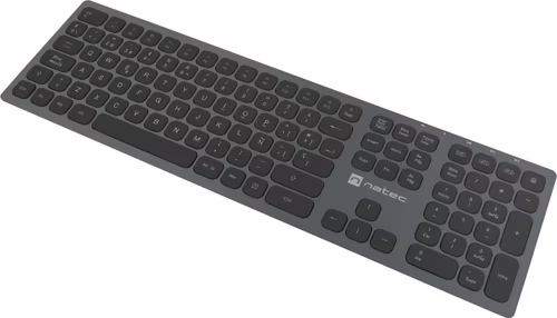NATEC NKL-1830 teclado RF Wireless + Bluetooth QWERTY Español Negro, Gris | 5901969432138 imagen 2