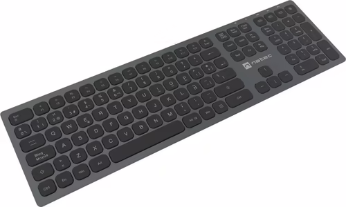 NATEC NKL-1830 teclado RF Wireless + Bluetooth QWERTY Español Negro, Gris | 5901969432138 imagen 3