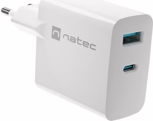 NATEC NUC-2144 cargador de dispositivo móvil Universal Blanco Corriente alterna | 5901969444254 imagen 6