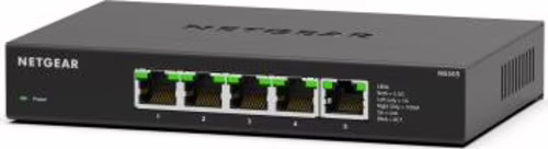 NETGEAR MS305-100EUS switch No administrado 2.5G Ethernet (100/1000/2500) Negro | 0606449160123 imagen 6