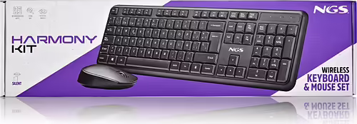 NGS HARMONY KIT (QUERTY, ES) teclado Ratón incluido Universal RF inalámbrico Q | NGS-KEYBOARD-0477 | 8435430627473 imagen 6