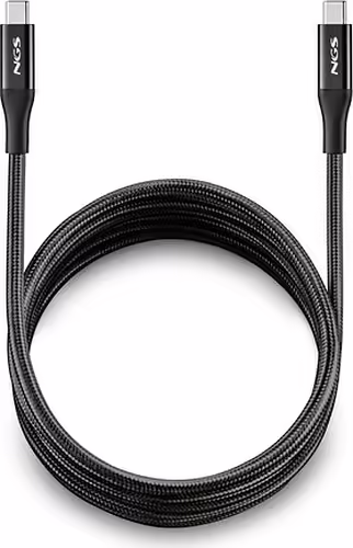 NGS KNOT 240W-2 cable USB 2 m USB C Negro | NGS-ACCESORIOS-0300 | 8435430626889 imagen 2