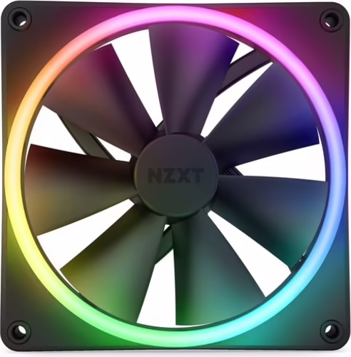 NZXT F140 RGB DUO Ventilador 14 cm Negro 1 pieza(s) | RF-D14SF-B1 | 5056547200873 imagen 2