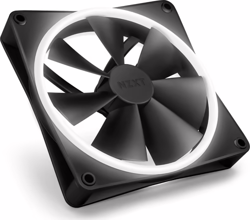 NZXT F140 RGB DUO Ventilador 14 cm Negro 1 pieza(s) | RF-D14SF-B1 | 5056547200873 imagen 5