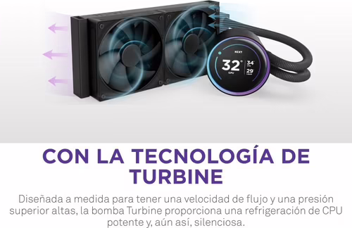 NZXT Kraken Elite 240 Procesador Sistema de refrigeración líquida todo en uno  | RL-KN24E-B2 | 5056547204116 imagen 7