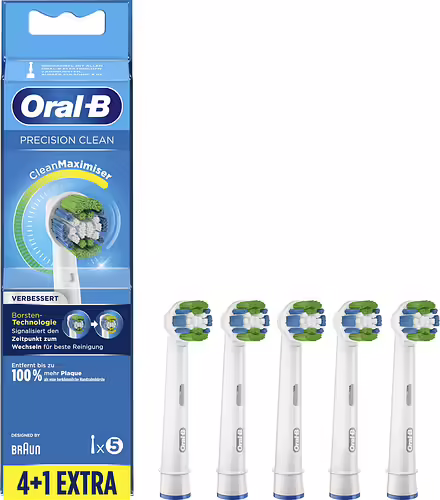 Oral-B Precision Clean 80339350 cepillo de cabello 5 pieza(s) Azul, Blanco | 4210201321569 imagen 2