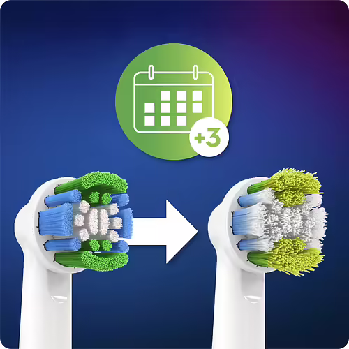 Oral-B Precision Clean 80339350 cepillo de cabello 5 pieza(s) Azul, Blanco | 4210201321569 imagen 6