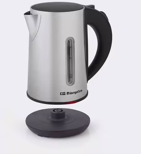 ORBEGOZO KT 6022 HERVIDOR DE AGUA 900 A 1100W 0.8L CUERPO E INTERIOR EN INOX JAR | 17140 OR | 8436044537301 imagen 2