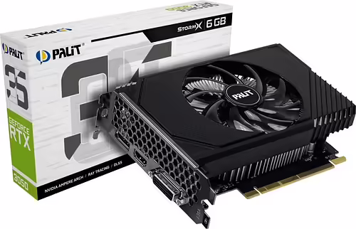 Palit GeForce RTX 3050 StormX NVIDIA 6 GB GDDR6 | NE63050018JE-1070F | 4710562244168 imagen 7