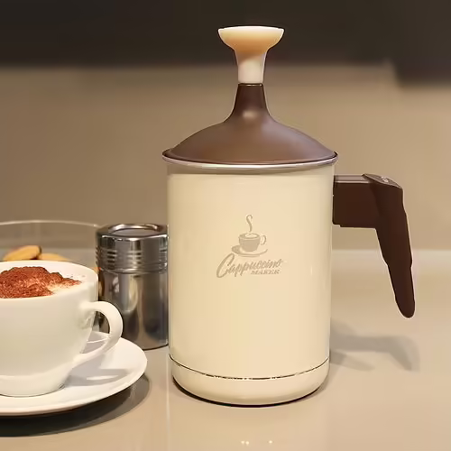 Pedrini 02CF043 espumador o calentador de leche Eléctrico portátil Marrón, Bl | 0883336409095 imagen 2