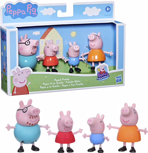 Peppa Pig Peppa``s Familie | 5010993834600 imagen 2