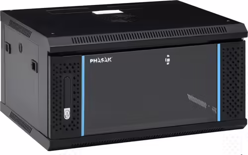 Phasak Armario Rack PRO 19`` 6U 600 x 450 negro con ventilación - PHO 2106 (Mon | 5605922032525 imagen 8