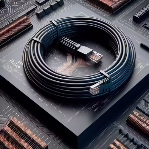 Phasak Cable de Red 100% Cu Cat.6 UTP Sólido Negro 0.50M | PHK 1850 | 5605922051144 imagen 5