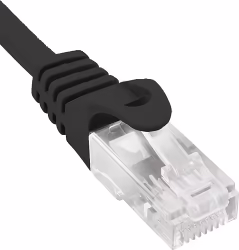 Phasak Cable de Red 100% Cu Cat.6 UTP Sólido Negro 5M | PHK 1805 | 5605922051052 imagen 2
