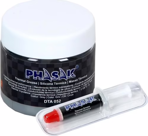 PHASAK DTA 018 PASTA TERMICA GRIS PLATA JERINGA 0.5g | 5605922024827 imagen 5