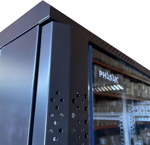 Phasak PHP 8837 armario rack 37U Rack o bastidor independiente Negro | PHO 8837 | 5605922032693 imagen 2
