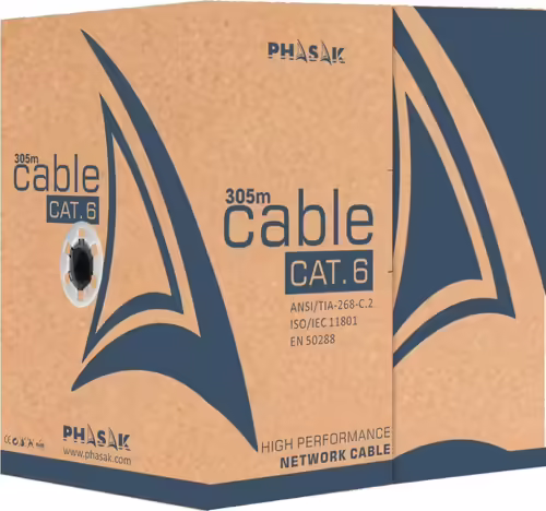 Phasak PHR 6302 cable de red Blanco 305 m Cat6 U/UTP (UTP) | 5605922028665 imagen 6