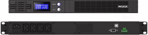 Phasak SAI Protekt Rack Slim 1U Interactivo 750 VA - PH 7540 | 0745604518710 imagen 4