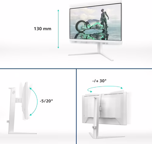 Philips Evnia 24M2N3201A/00 pantalla para PC 60,5 cm (23.8``) 1920 x 1080 Pixele | 8721038001662 imagen 3