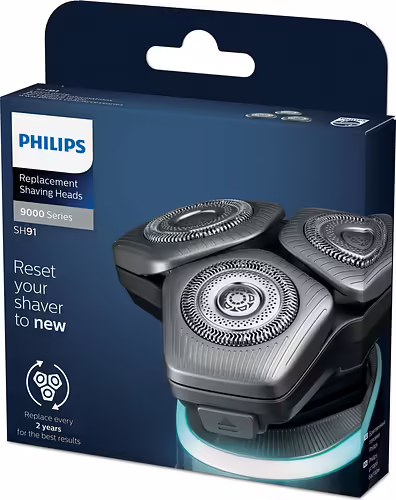 Philips SHAVER Series 9000 Cuchillas de precisión* Sustitución de los cabezale | SH91/50 | 8710103978916 imagen 3