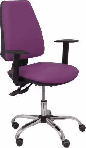 Piqueras y Crespo Silla Elche S 24 horas similpiel morado | 14ASSP760B10CRRP | 8435501008095 imagen 2