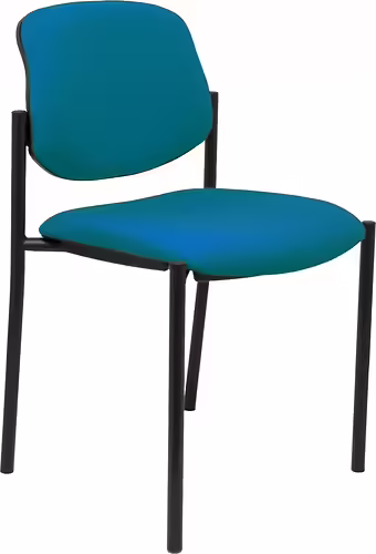 Piqueras y Crespo Silla fija Styl bali verde petróleo chasis negro | 27NBALI429 | 8435501010234 imagen 2