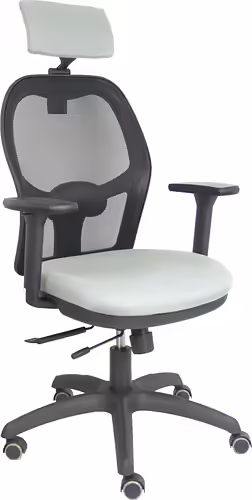 Piqueras y Crespo Silla Jorquera traslack malla negra asiento bali gris claro br | 15TKM840B40B3DRPCR | 8436586628154 imagen 2