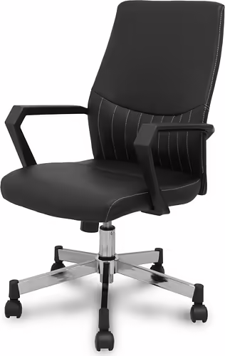 Piqueras y Crespo Sillón confidente Opti520CB basculante similpiel negro | 520CBSP840CRRN | 8435501019312 imagen 2