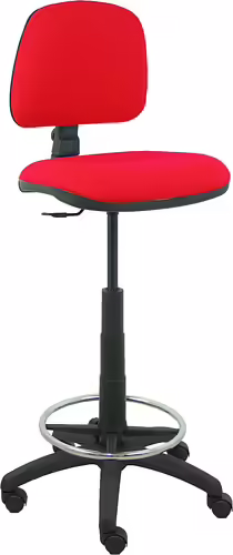 Piqueras y Crespo Taburete Isso bali rojo contacto permanente | T12CPB350RN | 8436586629892 imagen 2