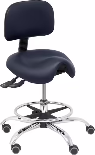 Piqueras y Crespo Taburete Zarza similpiel negro | T19ASSP840CRRP | 8436586625665 imagen 2