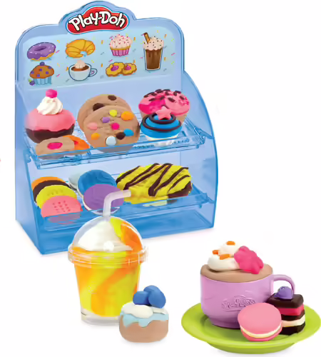 Play-Doh Kitchen Creations Super Colourful Cafe Playset | 5010994129460 imagen 9
