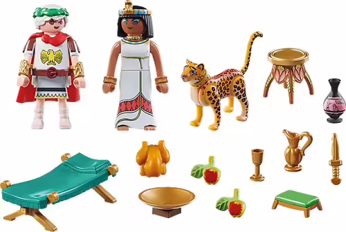 Playmobil asterix: c?sar y cleopatra | 4008789712707 imagen 2