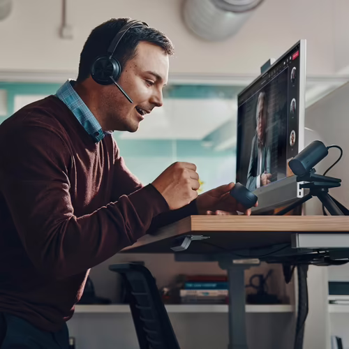 POLY Auriculares Voyager Focus 2 USB-C-C con certificación Microsoft Teams + ad | 9T9J6AA | 0198122157242 imagen 4