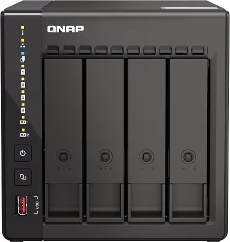 QNAP NAS DE 4 BAHIAS Y 8GB RAM ntel Celeron J6412 4 núcleos 2GHz (hasta 2.6G | TS-453E-8G | 4711103082164 imagen 2